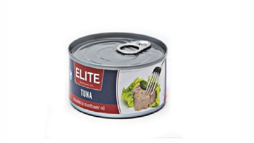 Elite Tuna In Sunflower Oil 160g