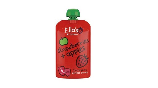 Ella'S Kitchen Smoothie Strawberry & Apples 120g