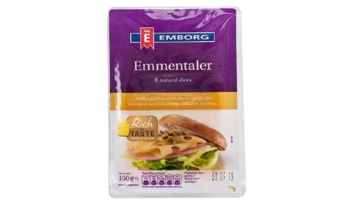 Emborg Emmentaler, 150G