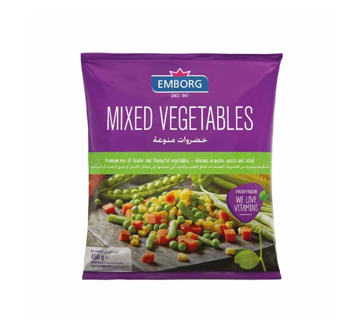 Emborg Mixed Vegetables Frozen 450g