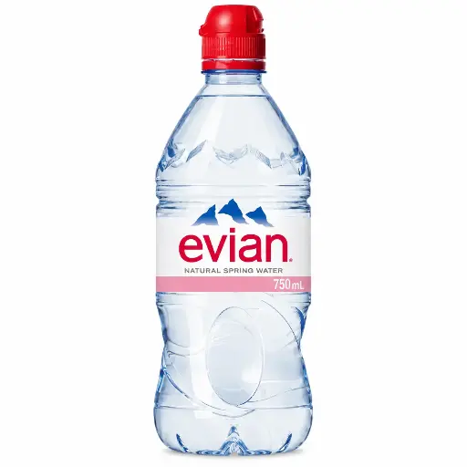 Evian Water Sports Cap 750ml