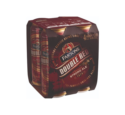 Farson Double Red Beer Pack Of 4
