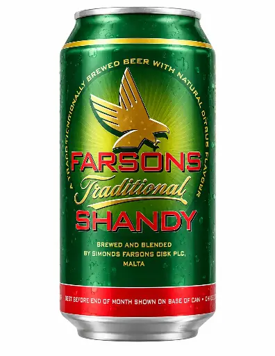 [9239] Farsons Shandy Beer 330ml