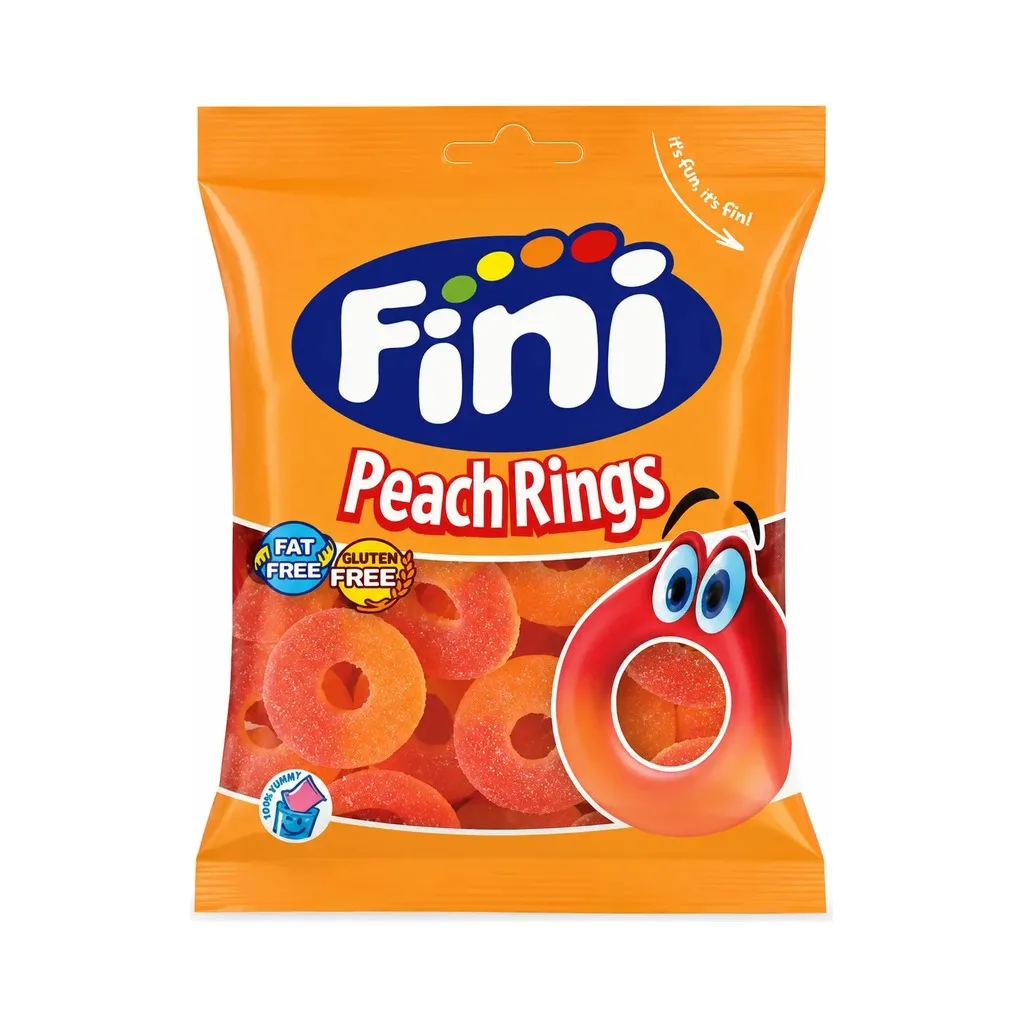 [FINI113] Fini 113 Peach Rings, 90g