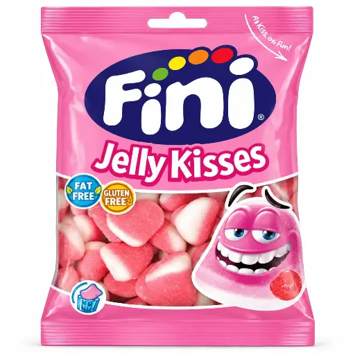 [FINI110] Fini 110 Strawberry Jelly Kisses, 100G