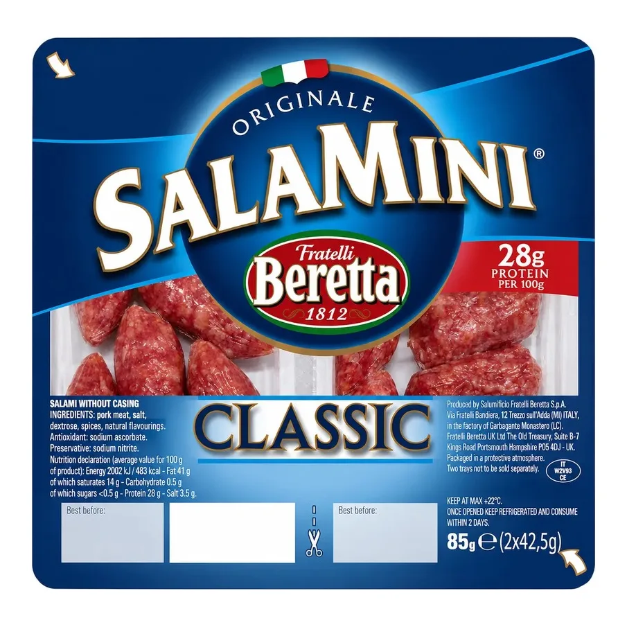 [BEPCSMCLA] Beretta Salamini (Classici) 85g