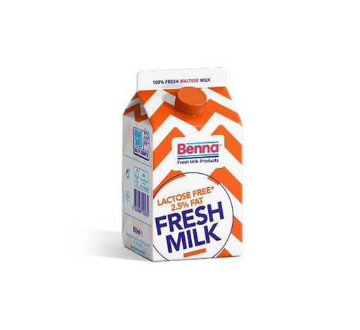 [LF MILK 500ml] Fresh Milk Lactose Free, 500ml