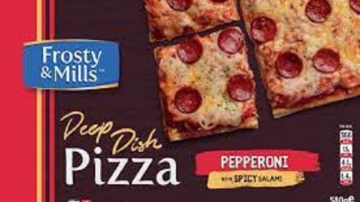 Frosty & Mills Pepperoni Pizza