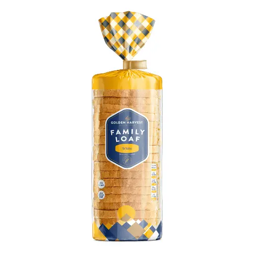 [FAMILY LOAF WHITE] Golden Harvest Family Loaf Sliced 500g