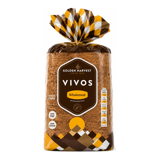 [VIVOS] Golden Harvest Vivos Brown Sliced, 500g
