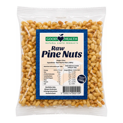 Good Health Bag Raw Pine Nuts 100G