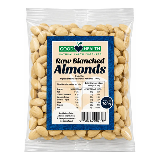 Good Health Blanched Almonds 100g