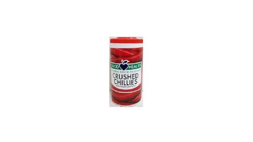 Good Health Crushed Chillies 25 grs