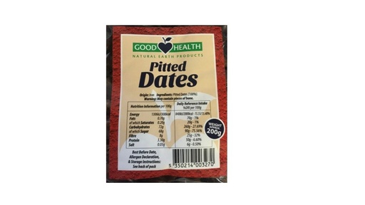 Good Health Pitted Dates 200G