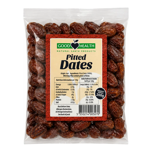Good Health Pitted Dates 200G