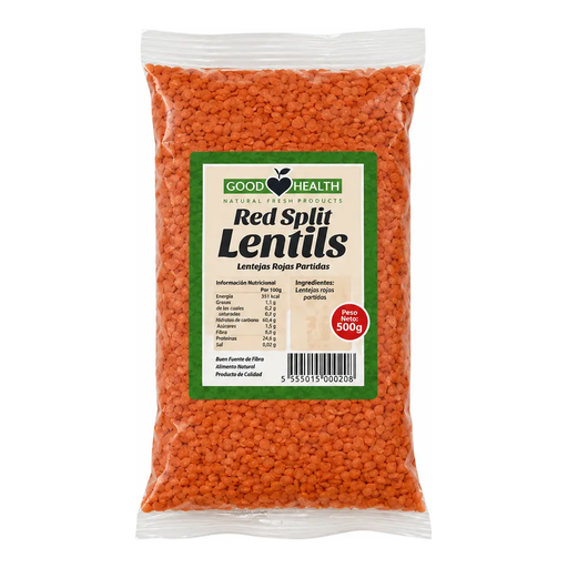 Good Health Red Split Lentils 200g