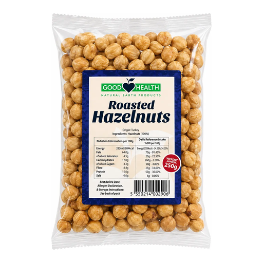 Good Health Roasted Hazelnuts 100g