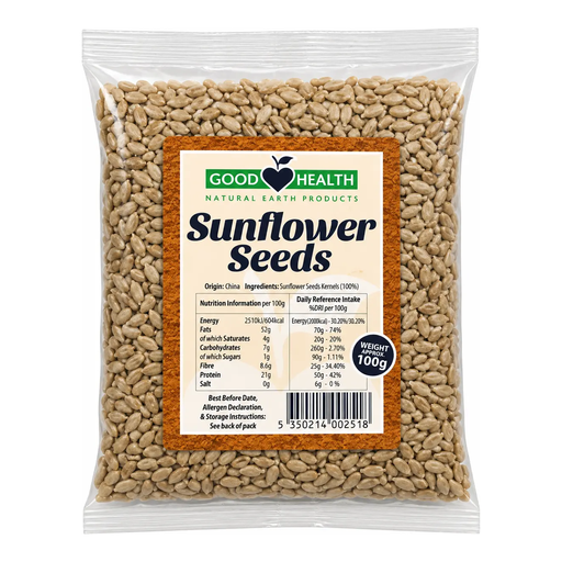 Good Health Sunflower Seeds 100G
