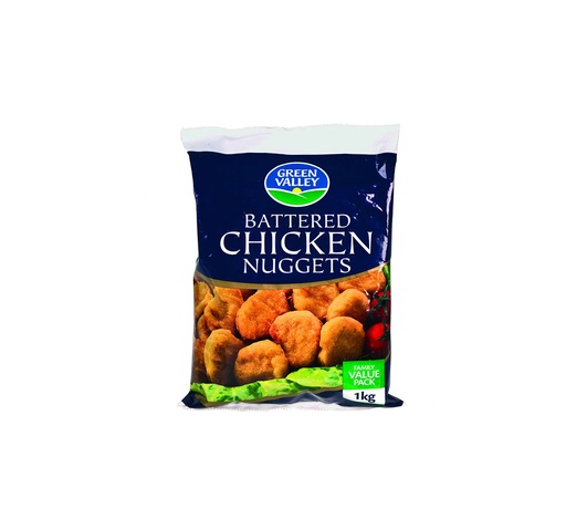 Green Valley Battered Chicken Nuggets 1Kg