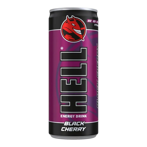 Hell Energy Drink Black Cherry 250ml