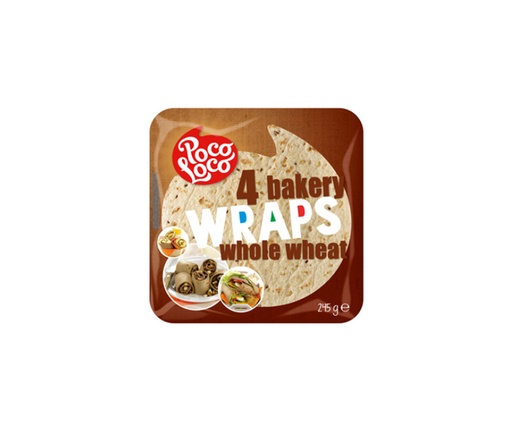 Poco Loco Bakery Wraps Multigrain 245g