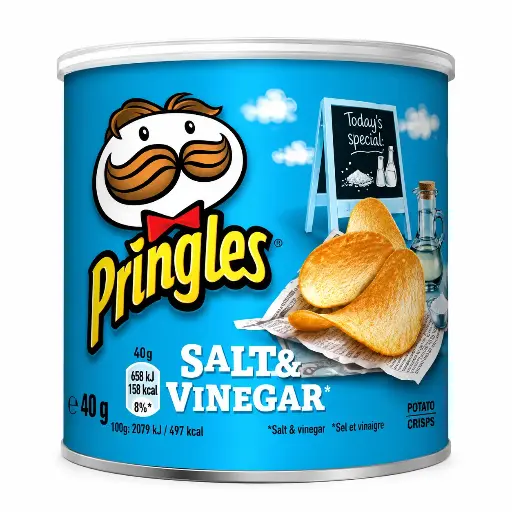 Pringles Salt & Vinegar 40g