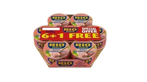 Rio Mare Tuna in Olive Oil 7 x 80 g 
