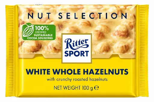 Ritter White Hazelnuts 100G