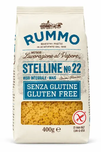 Rummo Stelline N.º 22 Gluten Free 400 g
