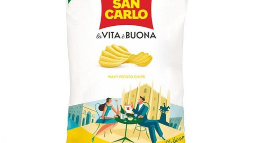 San Carlo Wavy Potato Chips 180g