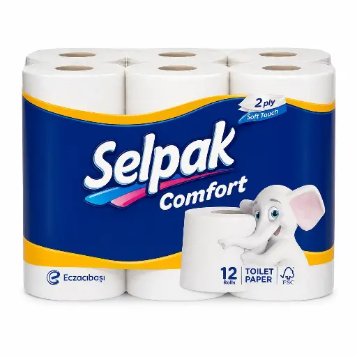 Selpak Toilet Paper Pack Of 12 Rolls
