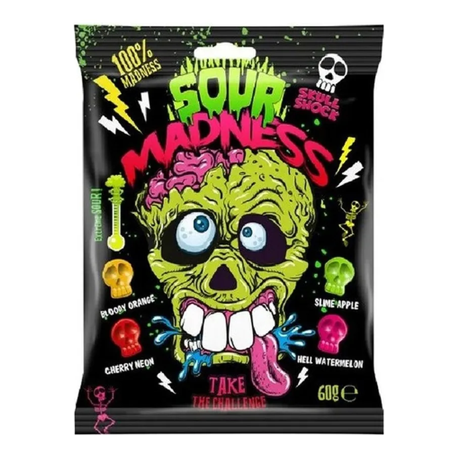 Argo Sour Madness Hard Candies 60g