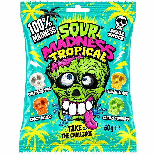 Argo Sour Madness Tropical Candies 60g