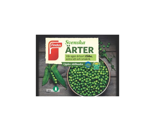 Swedish Whole Green Peas 600G