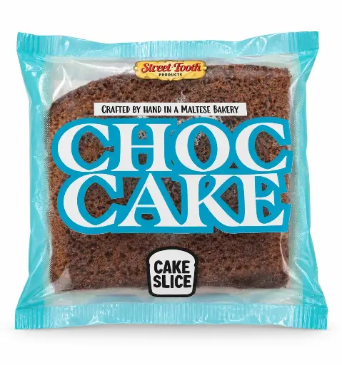 Street Food Products Chocolate Cake Slice