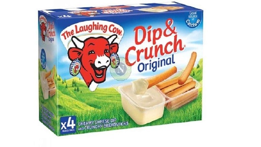 The Laughing Cow Dip & Crunch 4X35G