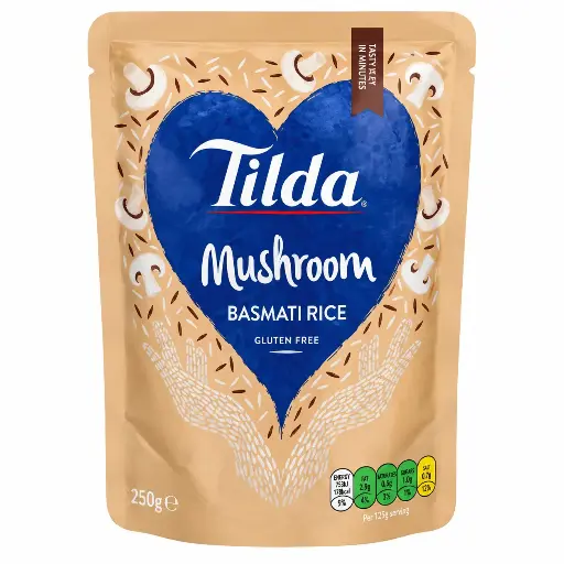 Tilda Mushroom Rice 250g