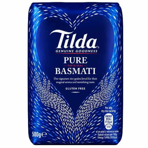 Tilda Pure Original Basmati Rice 500g