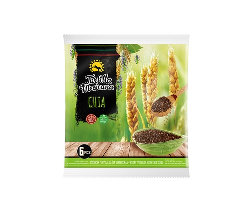Tortilla Mexicana Chia 5+1 390G