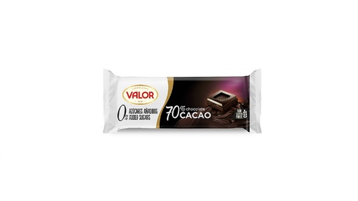 Valor 70% Chocolate Cacao 35G