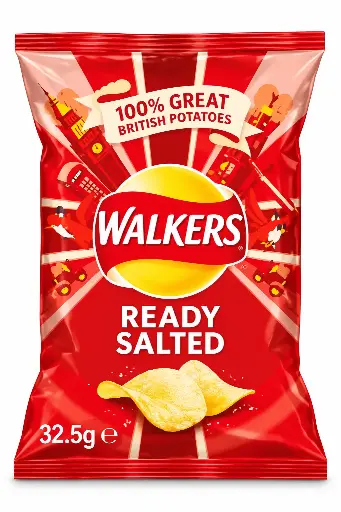 [WAL3] Walkers Ready Salted 32.5g
