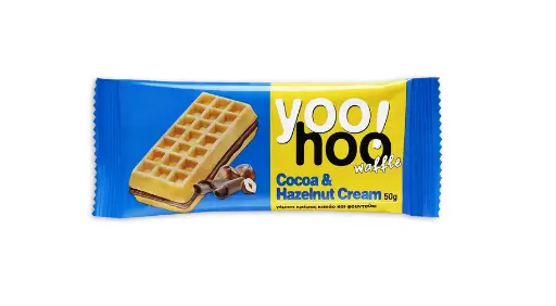 Yoo Hoo Waffles Choc & Hazelnut 50g
