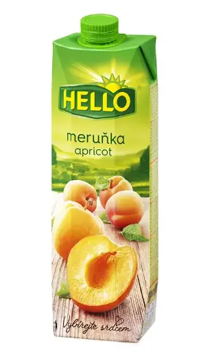 Hello Apricot Juice 1L