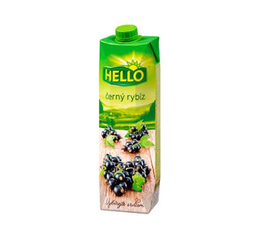 Hello Black Currant Juice 1L