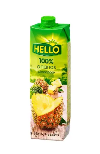 Hello Pineapple Juice 1L
