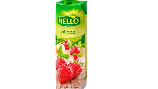 Hello Jahoda Strawberry 1L