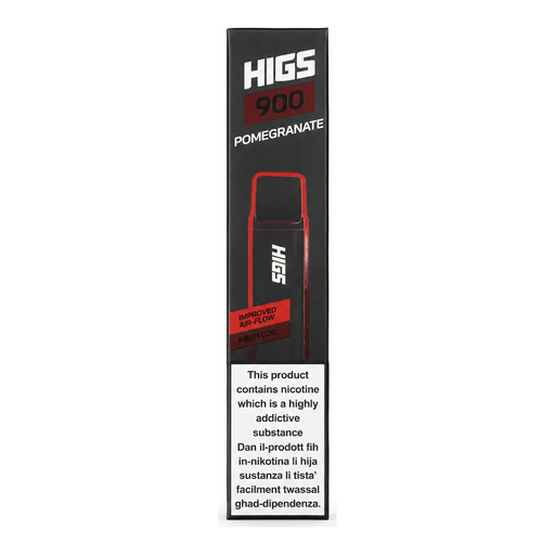 Higs 900 Pomegranate