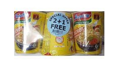 Indomie Cup Chicken X 2 (+1)