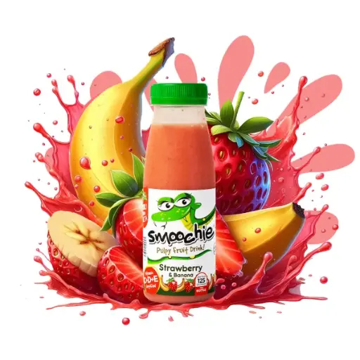 Smoochie Strawberry & Bananas 250ml