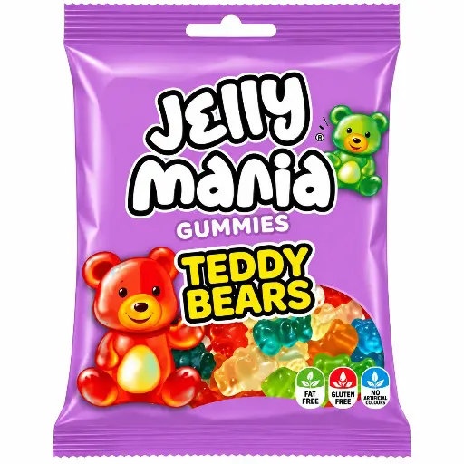 Jelly Mania Teddy Bears 100g